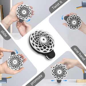 Spinner de Mano para Adultos, Impreso en 3D, de Plástico Ecológico, Antiestrés |   Juguete para Aliviar el Estrés para Niños con TDAH, Portátil, para Mejorar la Concentración - Product Image 1