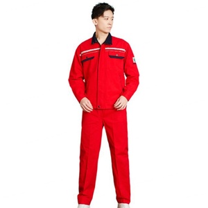 Uniforme de travail d'électricien 100% coton, antistatique, réfléchissant, résistant à la chaleur 800°C, protection contre les vapeurs (niveau A), coupe ajustée, sécurité - Product Image 3