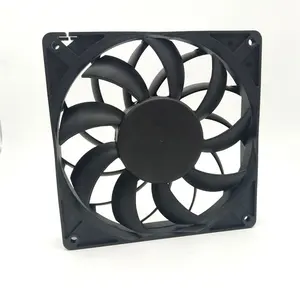 DC 12 v 24v yüksek hızlı havalandırma egzoz fanı HAVA SOĞUTUCU 14025 Fan