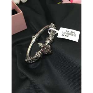 Designer Oxidized Kada <b>Bangle</b> for <b>Womens</b> Ethnic Outfits - Product Image 1