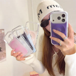 Nueva moda, <span class=keywords><strong>cargador</strong></span> inalámbrico caliente, funda trasera para teléfono móvil para Samsung <span class=keywords><strong>A52</strong></span> A72 A32 A51 A71 M31 M51 A03s A03 Core A02s - Product Image 4