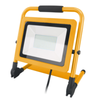 Lampe de travail LED à brancher avec support, 14000 lumens, 110V/220-240V, 2 têtes réglables, projecteurs extérieurs