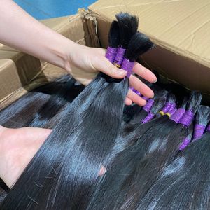 Cabello Humano Virgen Natural Vietnamita Crudo de Primera Calidad, de un Solo Donante, Sin Procesar, Venta al Por Mayor, Extensiones con Cutícula Alineada - Product Image 2