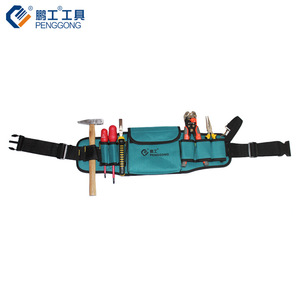 Penggong Tool Waist Bag 600D Oxford Cloth Multi-Function Electrician Work Bag With Zipper Closure - Product Image 1
