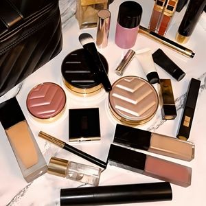 Высококачественная палетка для макияжа известного бренда Rose Glow: водостойкий бронзер/румяна с высокой пигментацией, стойкие, для лица. - Product Image 6