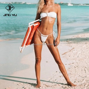 2024 Women Swimwear Bathing Suit 2024 Swimwear Custom Swimwear Swimsuit With logo Custom Rhinestone Metallic Shell Bikinis - Product Image 5