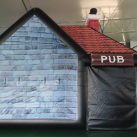 Tente de bar gonflable, mini-tente de bar gonflable, tente-cabine gonflable de studio