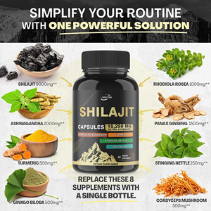 Private Label <strong>Sea</strong> <strong>Moss</strong>+Shilajit Capsules <strong>Sea</strong> <strong>Moss</strong> Capsules Shilajit Capsules - Product Image 6