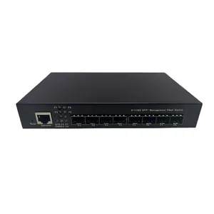 L3 Managed 8*1G/10G-Port SFP-Switch Verwaltbarer Glasfaser-Ethernet-Switch