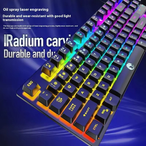 87-<b>Key</b> Luminous with Fuel Injection Laser Engraving New Type <b>USB</b> Interface Wired Gaming Keyboard for Desktop/Laptop Computers - Product Image 5