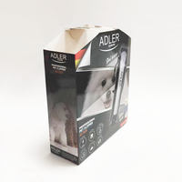 Boîte cadeau en papier rigide de luxe avec logo personnalisé pour tondeuse professionnelle pour chien, kit de toilettage pour animaux de compagnie avec boîte en papier insérée