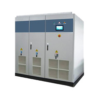 Armoire d'onduleur triphasé SPORCD pour locomotive minière avec sortie 0,4 kV/10 kV, fréquence 50/60 Hz, construction en acier au carbone