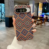 Nouvelle coque de téléphone magnétique mate à motif fibreux 2026 pour Google Pixel 10 Pro XL 9 – Étui de protection