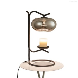 Electric Candle Warmer Lamp for Scented Candles Bedroom Atmosphere Dimmer Home Decor Gift Glass <b>Timer</b> Wax Warmer for US Plug - Product Image 5