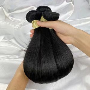 Perruque Monofilament Noire et Brun Foncé, Petite, 8-30 Pouces, Cheveux Remy, Sans Colle, Effet Rideau, Tresse Réversible, Cheveux Humains SDD, Lot de Mèches - Product Image 1