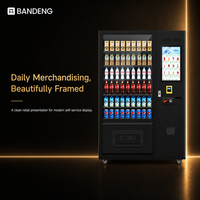 BANDENG 6610Pro 22T - Gabinete Expendedor de Color Personalizado con Enfriamiento Modular para Productos Mixtos y Mecanismo de Elevación Desmontable