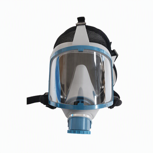 <span class=keywords><strong>Masque</strong></span> à gaz tactique de survie pour pompier avec valve d'expiration, résistant aux radiations, aux vapeurs chimiques et aux radiations nucléaires - Product Image 1