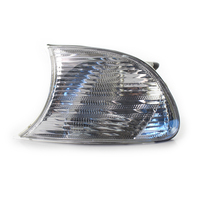 Pour BMW Série 3 E46 2D 1998-2001 Paire de feux de signalisation d'angle blanc/jaune 63126904299 63126904230