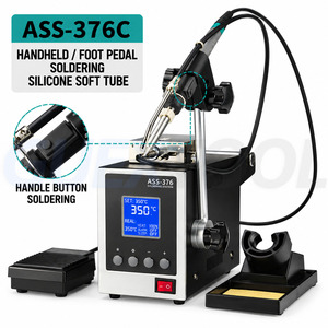 Machine à souder automatique haute puissance 150W, fer à souder de qualité industrielle, machine à distribuer de la soudure avec température numérique - Product Image 6