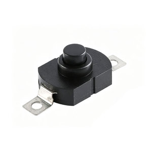10 interruptores de botón 1712-KD, interruptor de linterna 1712KD, interruptor de botón de encendido/apagado para lámpara de mesa y linterna, 17x12x9.5mm - Product Image 1