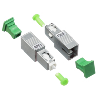 Atenuador de Fibra Óptica Fijo Damu SC APC Macho a Hembra, 1 a 30dB Opcional, Monomodo, Adaptador de Red FTTH PON para Telecomunicaciones