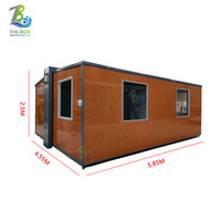 Usine Mobile De Luxe Préfabriquée Conteneur Pliable/Déployable Micro-Maison 20ft