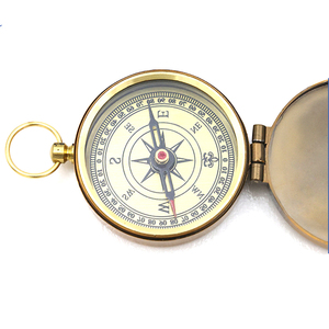 <span class=keywords><strong>Boussole</strong></span> vintage en bronze la plus vendue, design nautique antique pour le camping, la <span class=keywords><strong>randonnée</strong></span>, la survie en plein air, la navigation, cadeau - Product Image 3