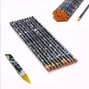 ดินสอแวกซ์เล็บผลิตภัณฑ์ระดับมืออาชีพ,เครื่องมือทำลายจุดบนเล็บทำจากพลอยเทียม