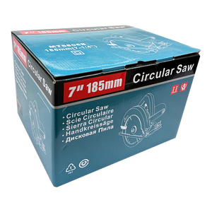 Sega Circolare Industriale KQ-75806 185mm con Guscio in Plastica, Motore a Spazzole, 1050W, Macchina per Taglio Legno con Regolazione Angolo e Profondità - Product Image 6