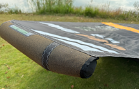 Planche à voile gonflable professionnelle pour sports nautiques, 4-5 mètres carrés, pour le surf, le windsurf, le foil et le ski nautique