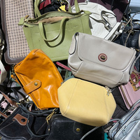 Sacs en cuir d'occasion A14-3, mini format, sacs à main en cuir véritable pour femmes, sacs messager d'occasion pour femmes, vente en gros, très demandés en Indonésie
