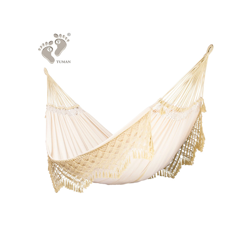 Новый Стиль Роскошный тканевый гамак хлопок бахрома