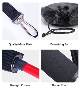 Kit de Corde de Traction en Latex 11-en-1 avec Œillet et Mousqueton pour Entraînement de Remodelage des Hanches et des Fessiers – Vente en Gros, Fournisseur d'Usine, Faible MOQ, OEM - Product Image 4