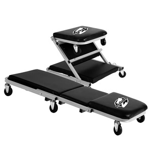 Chariot de réparation automobile pliable <span class=keywords><strong>en</strong></span> <span class=keywords><strong>cuir</strong></span> de type Z, confortable et à surface douce, populaire sur le marché, 40 pouces, avec appui-tête - Product Image 6