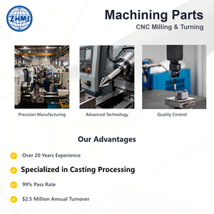 Yüksek Hassasiyetli ISO9001 Özel Döküm ve İşleme Hizmetleri Tornalama Frezeleme 5 Eksenli CNC İşleme Hizmeti OEM CNC Döküm Çelik Parça - Product Image 2