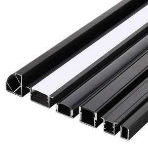 Perfil de luz LED de aluminio personalizado Iluminación de techo LED Tira de iluminación LED con cubierta de PC - Product Image 5