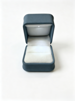 Boîte à bijoux en velours de luxe Fandi, logo personnalisé, prix d'usine en gros, emballage de bijoux pour cadeau de mariage