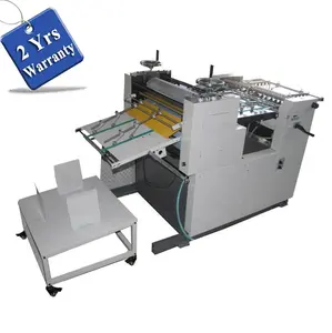 ZYWJ620 Yüksek Hızlı Albümü Katalog Hidrolik Otomatik Kağıt Levha Kabartma Makinesi ile besleyici