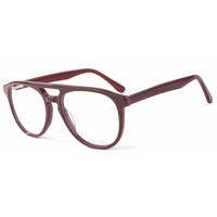 Montures de lunettes en acétate à double pont en gros, lunettes de vue pour hommes et femmes, lunettes d'ordinateur – Offre du fabricant