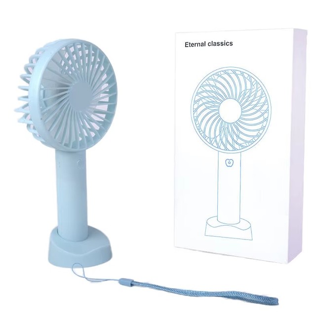2025 Hot Sale Rechargeable Personal Mini Handheld Fan Bank Function Portable Black Battery Pocket Chill for Car Household Hotel