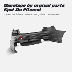 วัสดุ PP สำหรับกันชนหลัง Infiniti Q50 V37 Nismo พร้อมไฟตัดหมอก 3 ชิ้น (เหมาะสำหรับรุ่นปรับโฉม) - Product Image 6