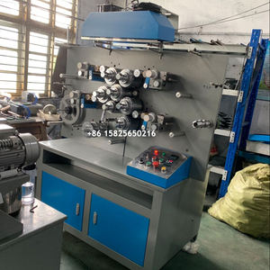 Machine d'impression rotative à grande vitesse pour étiquettes en nylon taffetas / ruban satiné polyester, 3 + 1 couleurs, modèle JS-1031B - Product Image 3