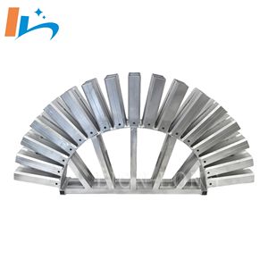 منصة إطلاق الألعاب النارية على شكل مروحة 17 شوت بوصة حامل إطلاق من سبائك الألومنيوم طراز عالٍ من طبقة مزدوجة من أجل عروض الألعاب النارية - Product Image 2