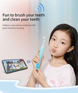 Brosse à dents électrique intelligente personnalisée pour enfants, type C rechargeable, brosse à dents sonique électrique pour enfants - Product Image 1