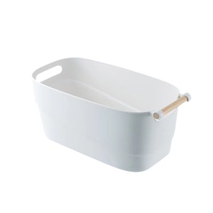 Multifunctional plastic storage basket home office kitchen organization basket organizer