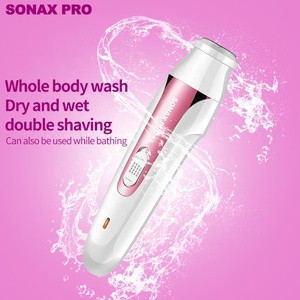 Venta caliente SONAX PRO 8822 5 in1 afeitar eléctrica de eliminación de pelo de la pierna de <span class=keywords><strong>las</strong></span> mujeres cuerpo depiladora - Product Image 5