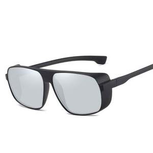 Gafas de Sol de Moda 2019 para Hombre y Mujer, Estilo Punk, Espejo, Cuadradas - Product Image 3