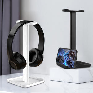 Aluminum Alloy Headphone <b>Stand</b> Multifunctional Desktop <b>Headset</b> Holder Storage Display Rack for Computer - Product Image 3