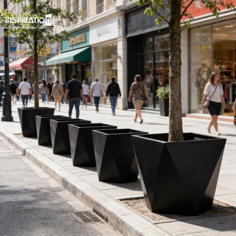 Outdoor Planter Pots Resin Plant Pots