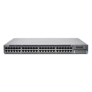 Juniper EX4300-48P EX4300 Series 48 Ports 10/100/1000BASE-T PoE+ Ethernet <b>Network</b> <b>Switch</b> With+ 1100 W AC Juniper <b>Switches</b> - Product Image 1